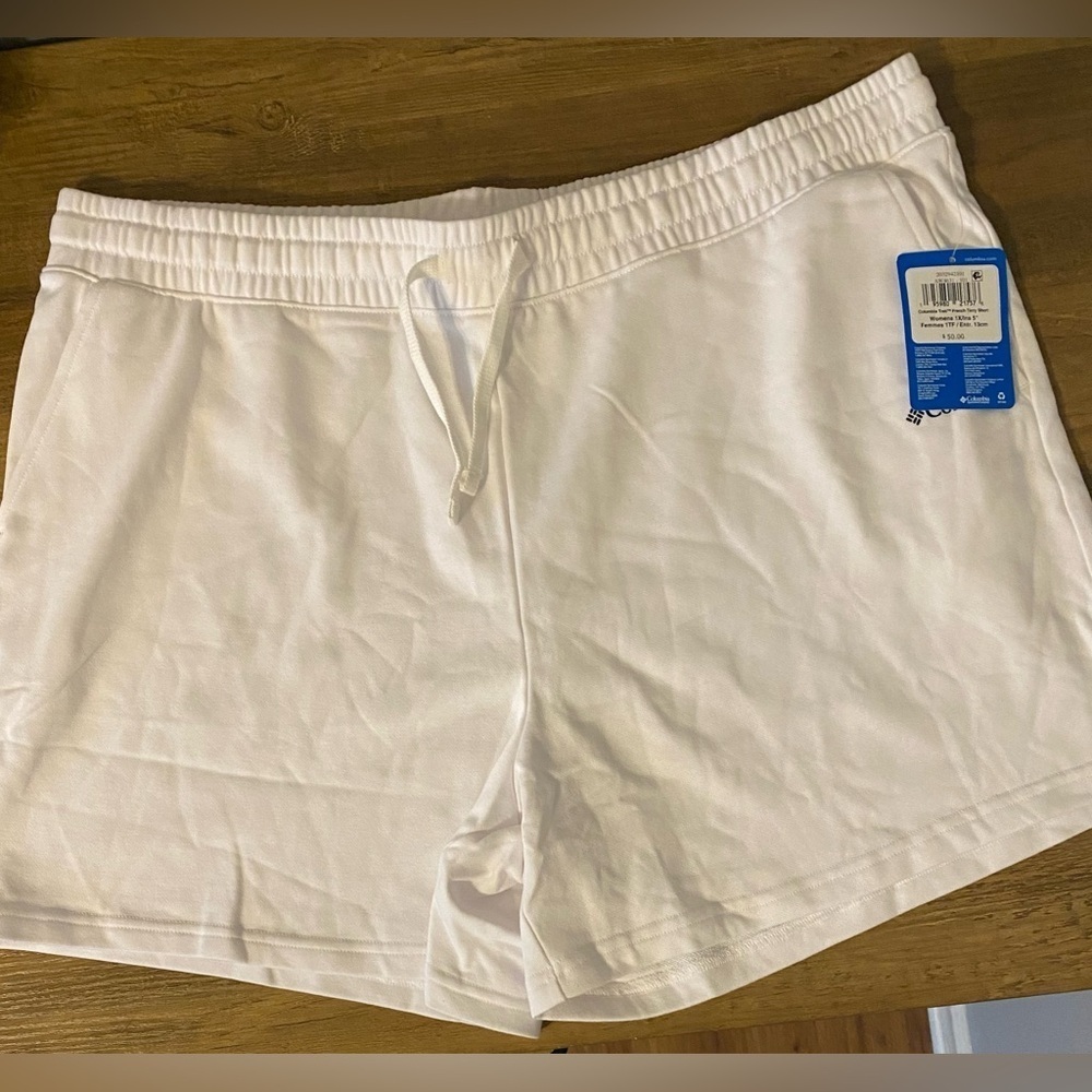 Columbia Women's White Athletic Shorts